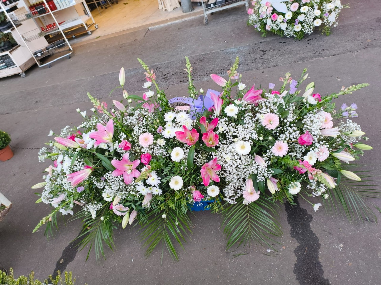 Gerbe funéraire obsèques Paris 93